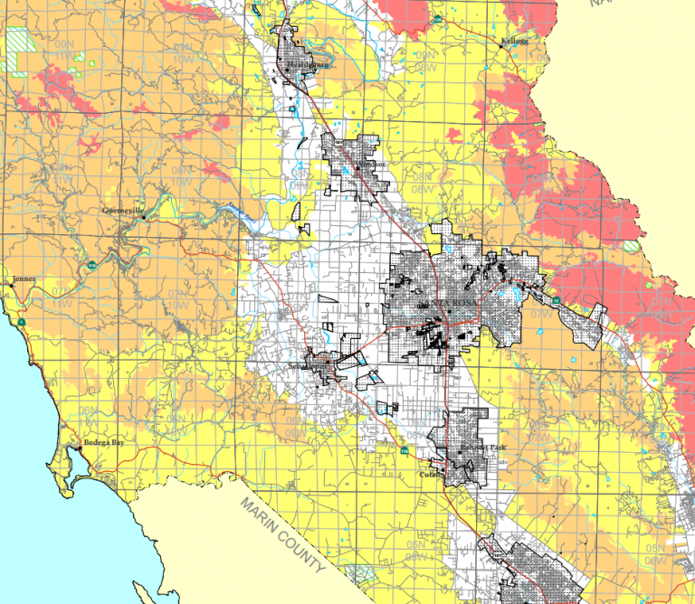 California's Wildland Urban Interface - WUIBS - Windows Santa Rosa ...