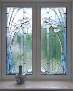 Simonton Pattern Glass Window